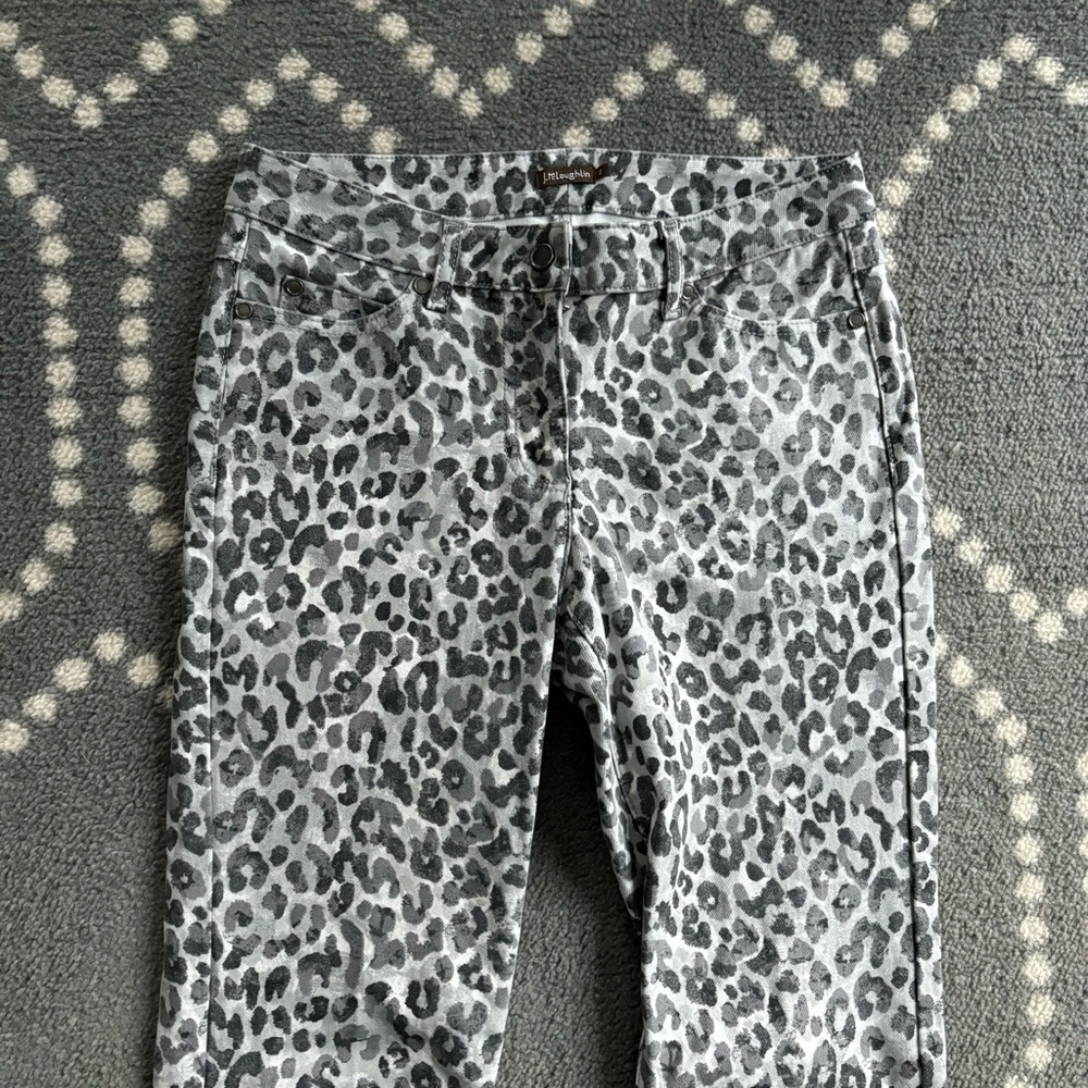 J. McLaughlin - Leopard Print Women's Jeans - SIZE 2